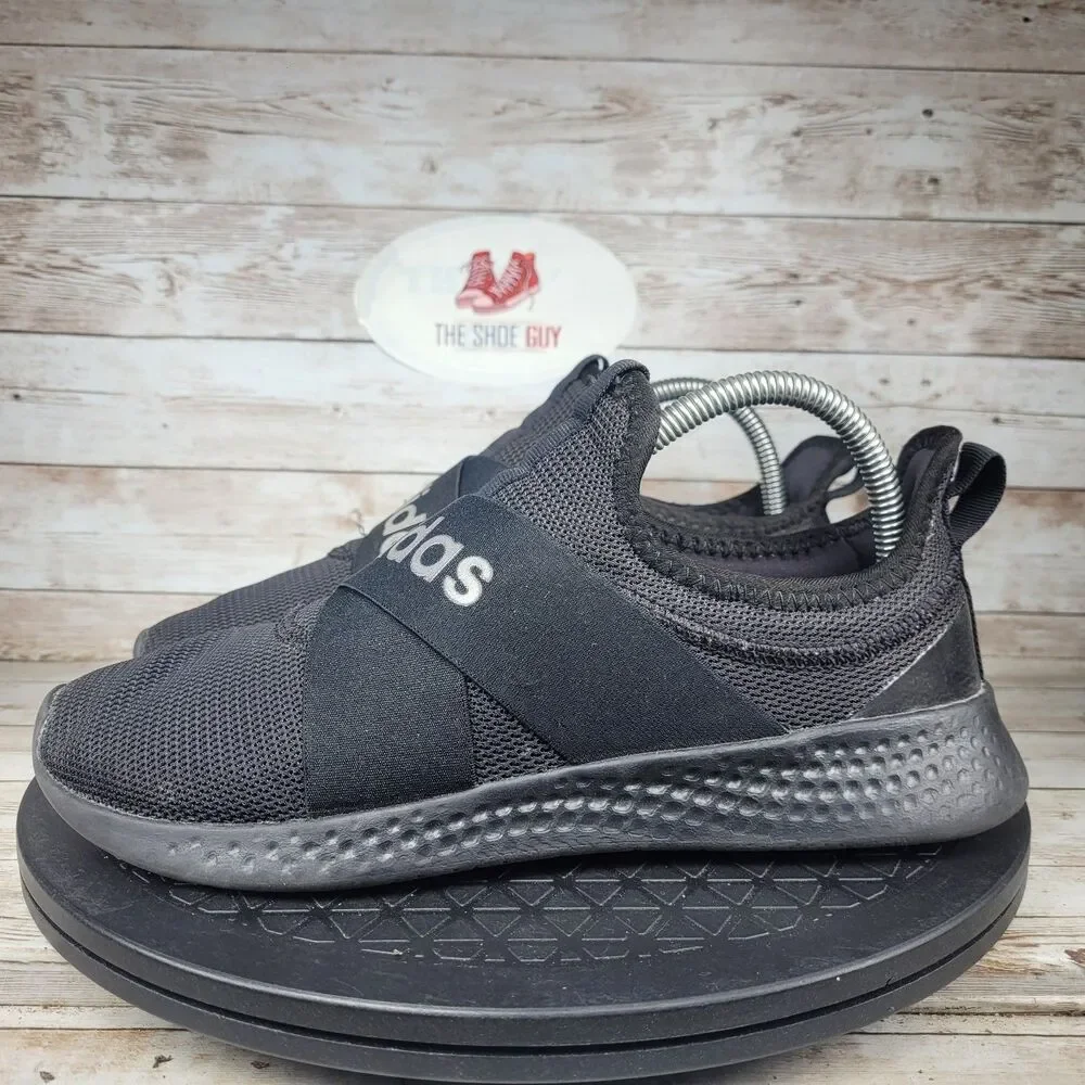 Adidas Puremotion Adapt Women's Size 8 Black Iridescent Athletic Running Shoes